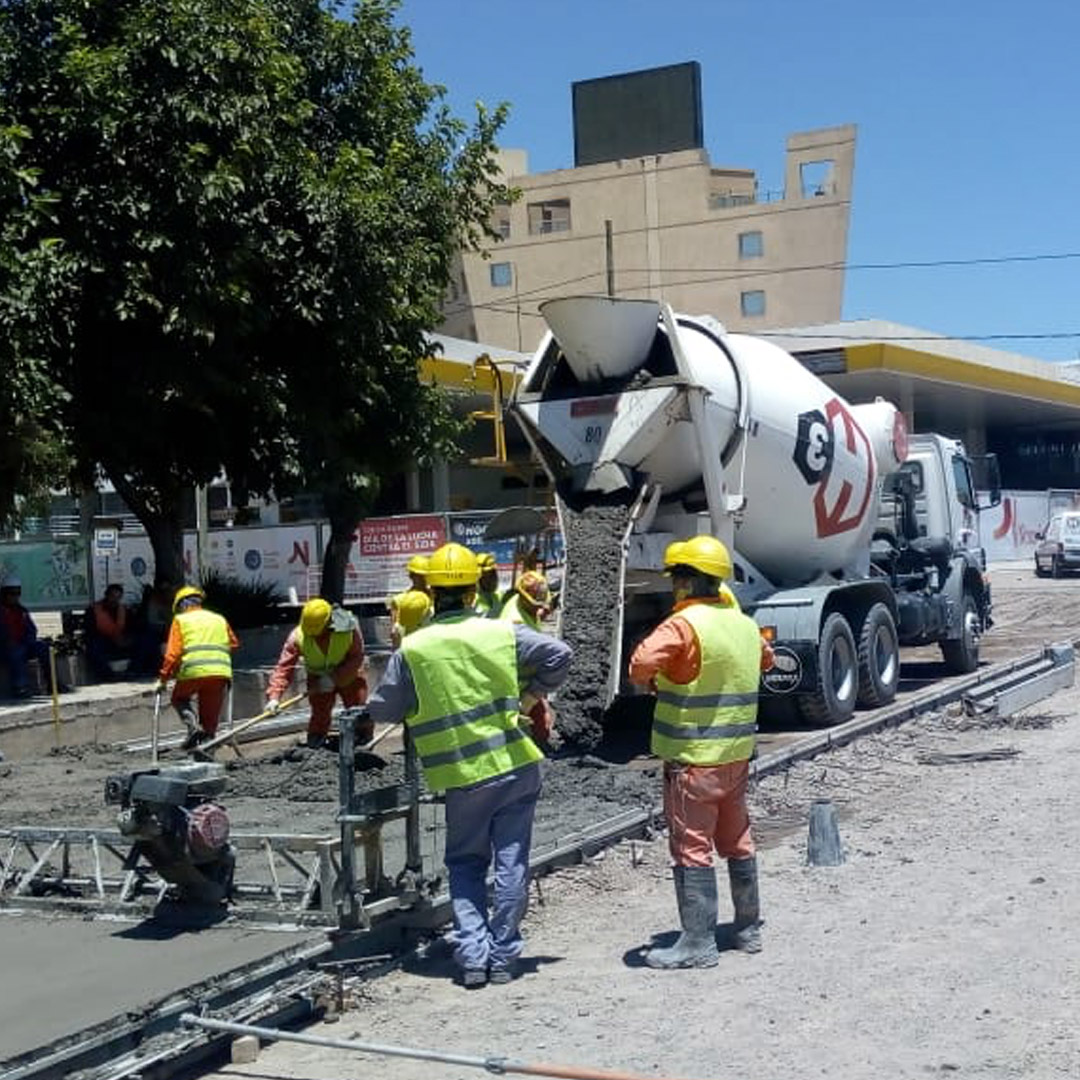 Hormigón H3 en obra vial